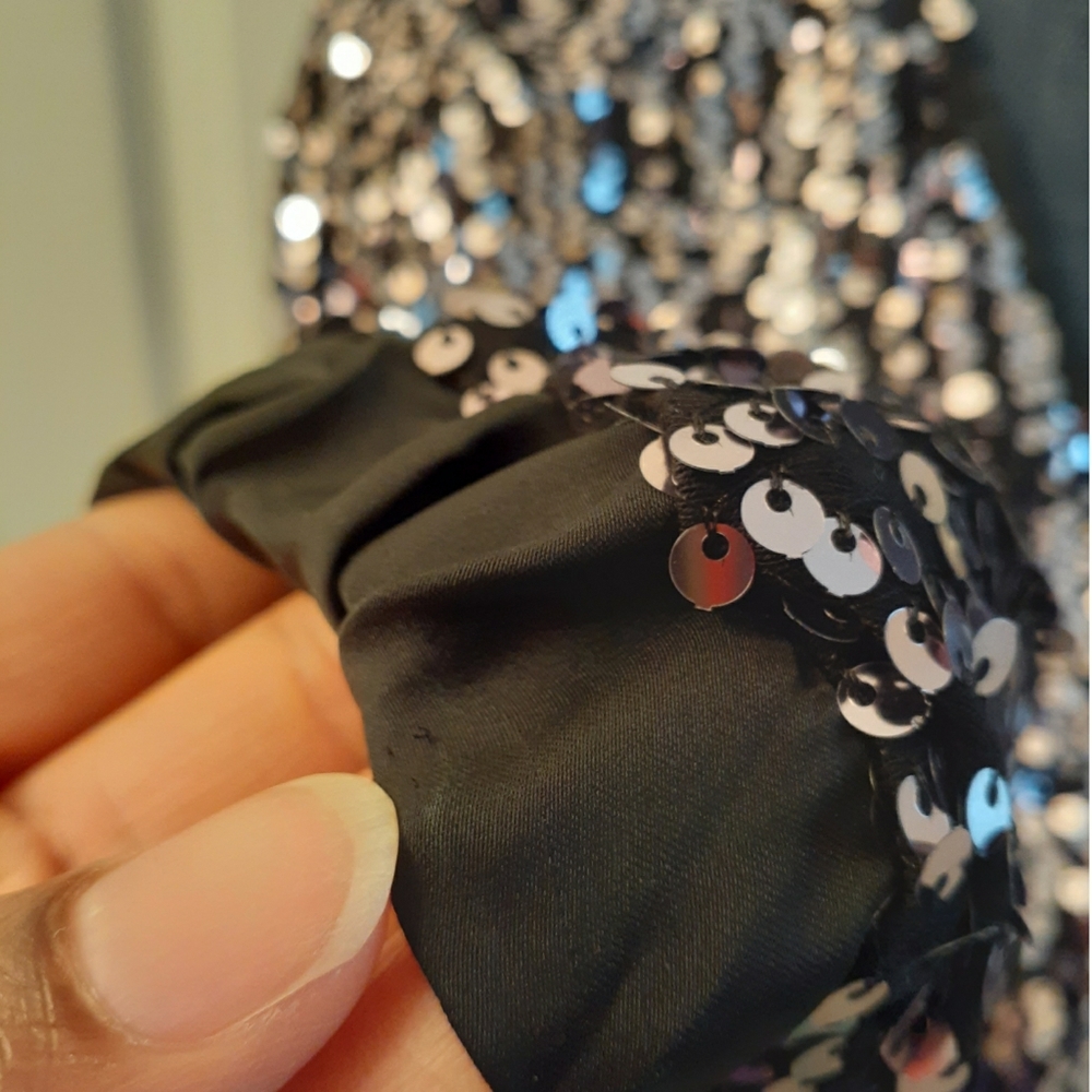 Gap Light Purple Sequin Jacket - image 8